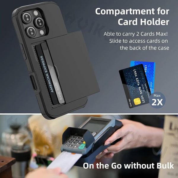 Sleek & Secure iPhone Wallet Case